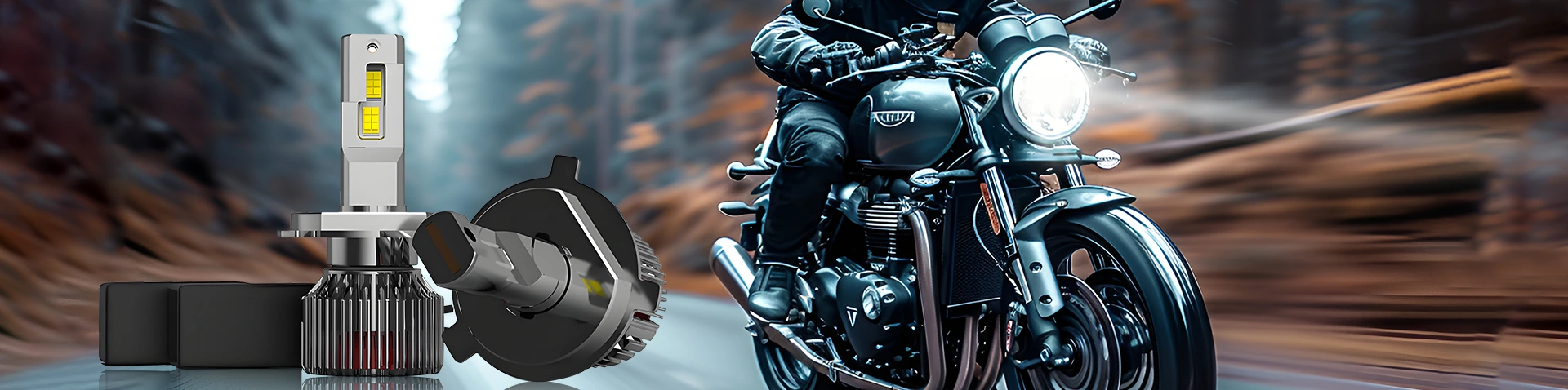 Bulbi a LED in moto