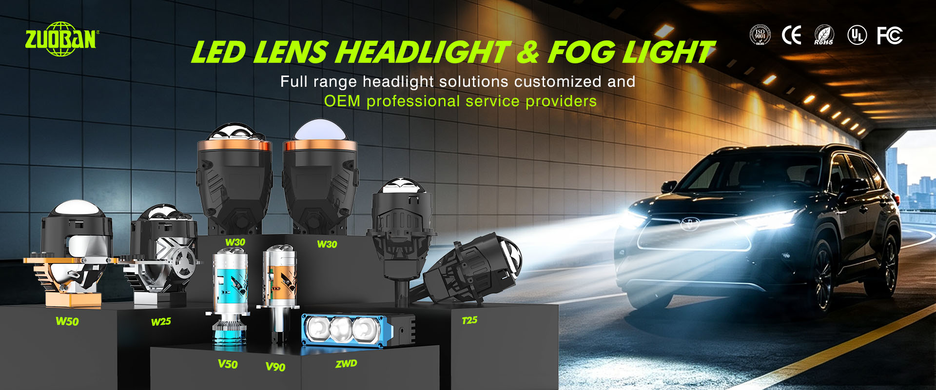 Fabbrica cinese di fari LED serie driver esterni