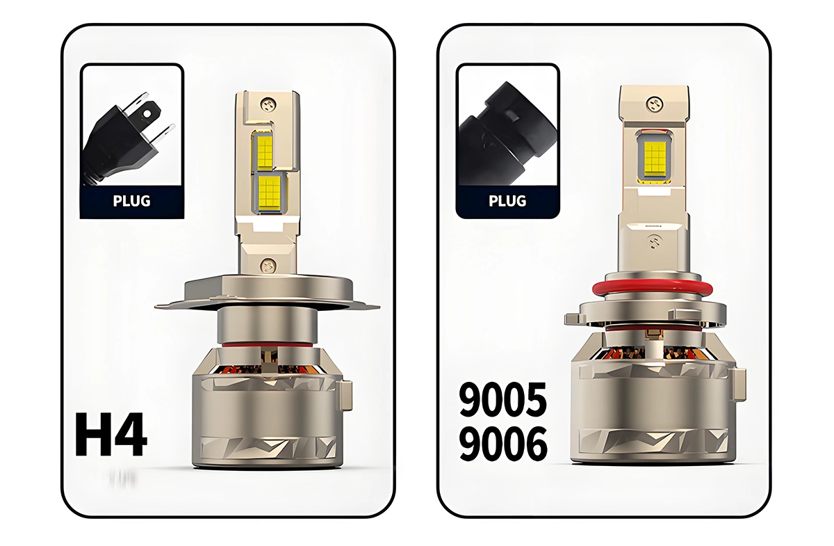 High-Power LED Automotive Laser Headlights