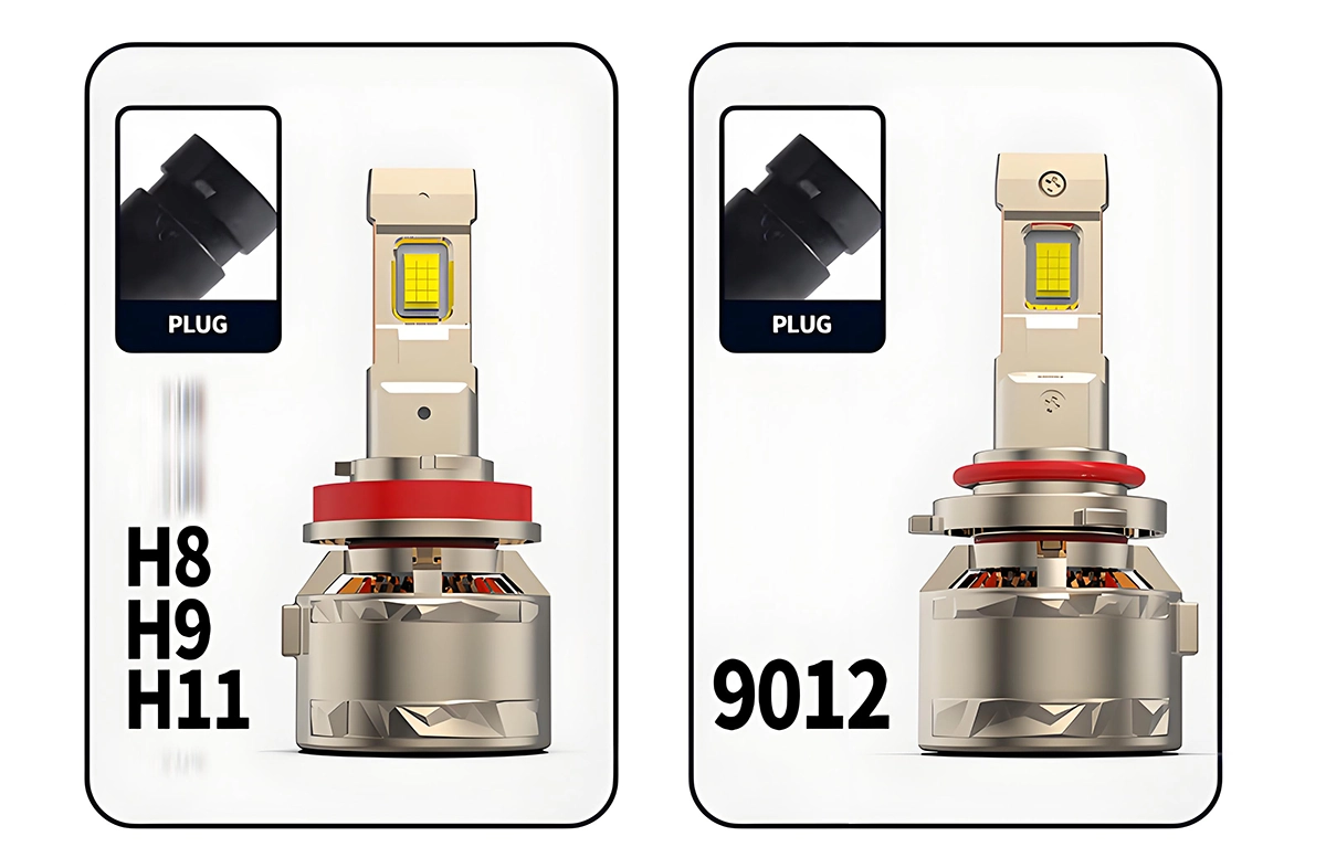 High-Power LED Automotive Laser Headlights