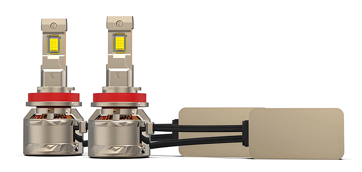 High-Power LED Automotive Laser Headlights